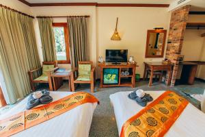 TV a/nebo společenská místnost v ubytování Krabi Sands Resort