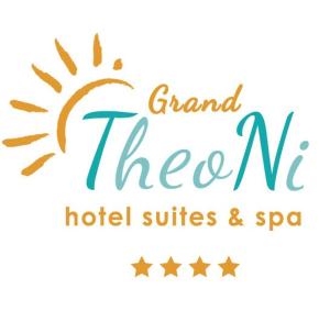 a logo for a hotel suites and spa at Grand TheoNi Boutique Hotel & Spa in Vasiliki