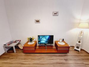 TV a/nebo společenská místnost v ubytování V311 Apartment