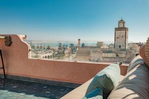 Балкон или терраса в Mama Lova Hôtel, Riad, Restaurant & Spa
