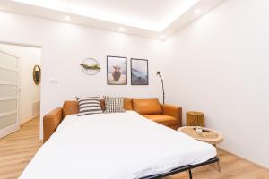 Postelja oz. postelje v sobi nastanitve Apartmán SKI Plešivec