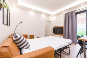 Predel za sedenje v nastanitvi Apartmán SKI Plešivec