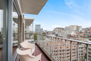 Balkón nebo terasa v ubytování Fuths Loft Penthouse 85