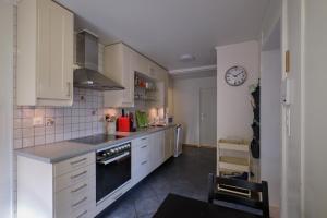 Kuchyň nebo kuchyňský kout v ubytování Ferienwohnung