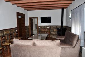Χώρος καθιστικού στο Casa rural Molino S CAZORLA PISCINA COMPARTIDA