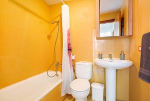 A bathroom at My Favorite Home