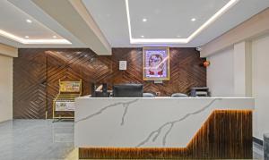 The lobby or reception area at Treebo Trend Z