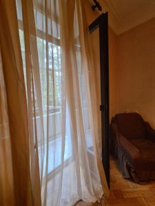 Istumisnurk majutusasutuses Benevo Hostel