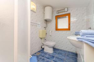 Koupelna v ubytování Apartments Milivoj