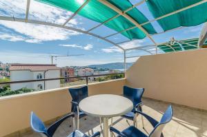Balkón nebo terasa v ubytování Apartments Milivoj