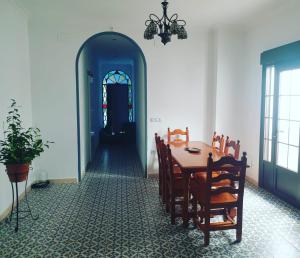 Posedenie v ubytovaní La Casona de Alba