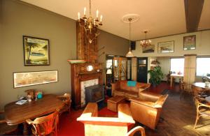 Posezení v ubytování Strandhotel Terschelling B&B