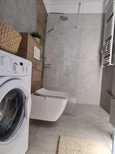 Kúpeľňa v ubytovaní Malta Premium Apartment, free parking, self check-in 24h