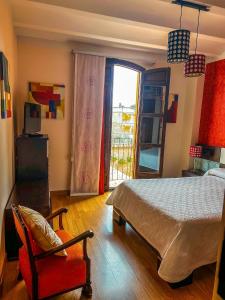 Postel nebo postele na pokoji v ubytování VTAR Casa las Tinajas
