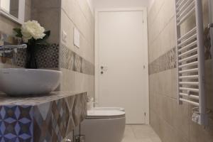Koupelna v ubytování B&b Bianco Apartments