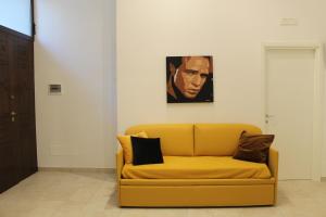 Posezení v ubytování B&b Bianco Apartments