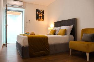 Cama ou camas em um quarto em Quinta de Requeixo