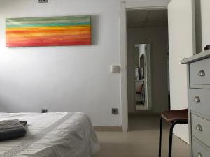Posteľ alebo postele v izbe v ubytovaní ABA Tropical & ABA Suite