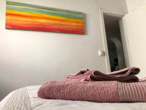 Posteľ alebo postele v izbe v ubytovaní ABA Tropical & ABA Suite