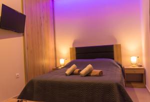 Postel nebo postele na pokoji v ubytování Central Luxury Studio 2
