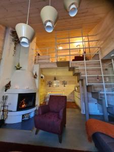 Χώρος καθιστικού στο Apartment Seutu