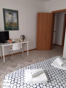 Posteľ alebo postele v izbe v ubytovaní Simone's Scala House