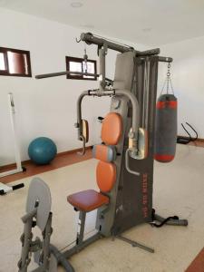 Centrum fitness w obiekcie Madrid Wanda Aeropuerto Ifema Plenilunio Dy