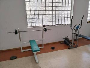 Centrum fitness w obiekcie Madrid Wanda Aeropuerto Ifema Plenilunio Dy