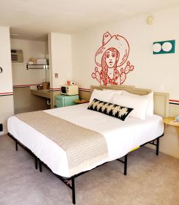 Postel nebo postele na pokoji v ubytování Mesa Verde Motel