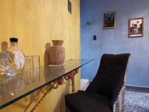Posezení v ubytování Hotel Tihosuco Colonial
