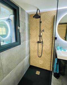 Koupelna v ubytování Spa & vue Mer - Les Ô de Bandol