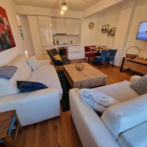 Χώρος καθιστικού στο Apartman Crystal Vlašić