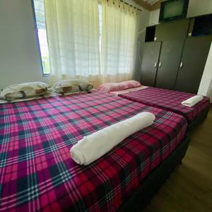 Кровать или кровати в номере Finca Villa Anita Moniquirá Boyacá