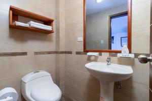 Koupelna v ubytování Napolitano Apart Hotel