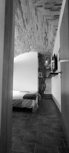 a bedroom with a bed in a room at B&B via Cavour in Lanciano