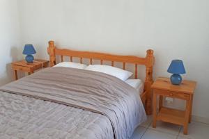 Llit o llits en una habitació de Charming Apt With Balcony In La Plagne Montalbert