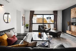 Posedenie v ubytovaní 3 bedroom apartment in the heart of Puerto Banús