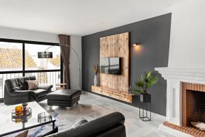 Posedenie v ubytovaní 3 bedroom apartment in the heart of Puerto Banús