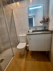 A bathroom at El rincón de Manolita. #2