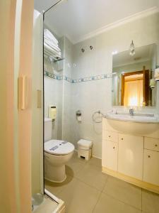 Koupelna v ubytování Hostal L'Anfora