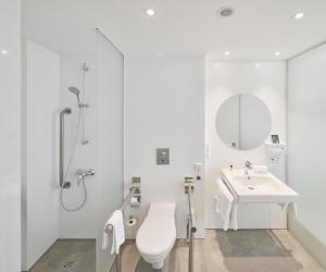 Um banheiro em Holiday Inn Vilnius by IHG