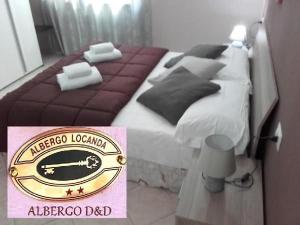 Katil atau katil-katil dalam bilik di albergo Elena 3 SELF CHECK-IN