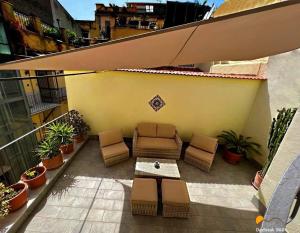Balkón alebo terasa v ubytovaní DayBreak B&B