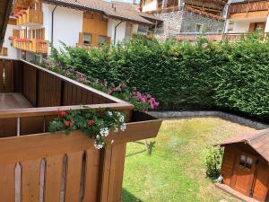 A garden outside Al Truciolo