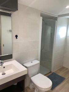 Kúpeľňa v ubytovaní Logement - Les Epesses