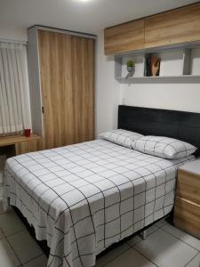 Postel nebo postele na pokoji v ubytování Apartamento em Nova Betânia - West Flat Mossoró