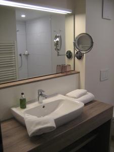 Koupelna v ubytování Hotel Kapellenberg