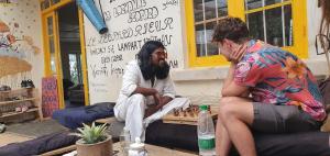 Επισκέπτες που μένουν στο Laughing Leopard Hostel