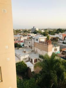 a view of a city from a building at Departamento luminoso y céntrico in Santiago del Estero