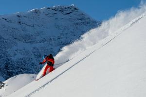 Kjosen Lodge, Lyngen. v zimě